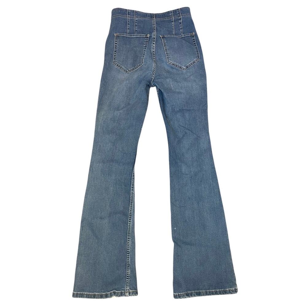 We the free penny pull in flare jeans size 27 retro 70’s Y2K festival western